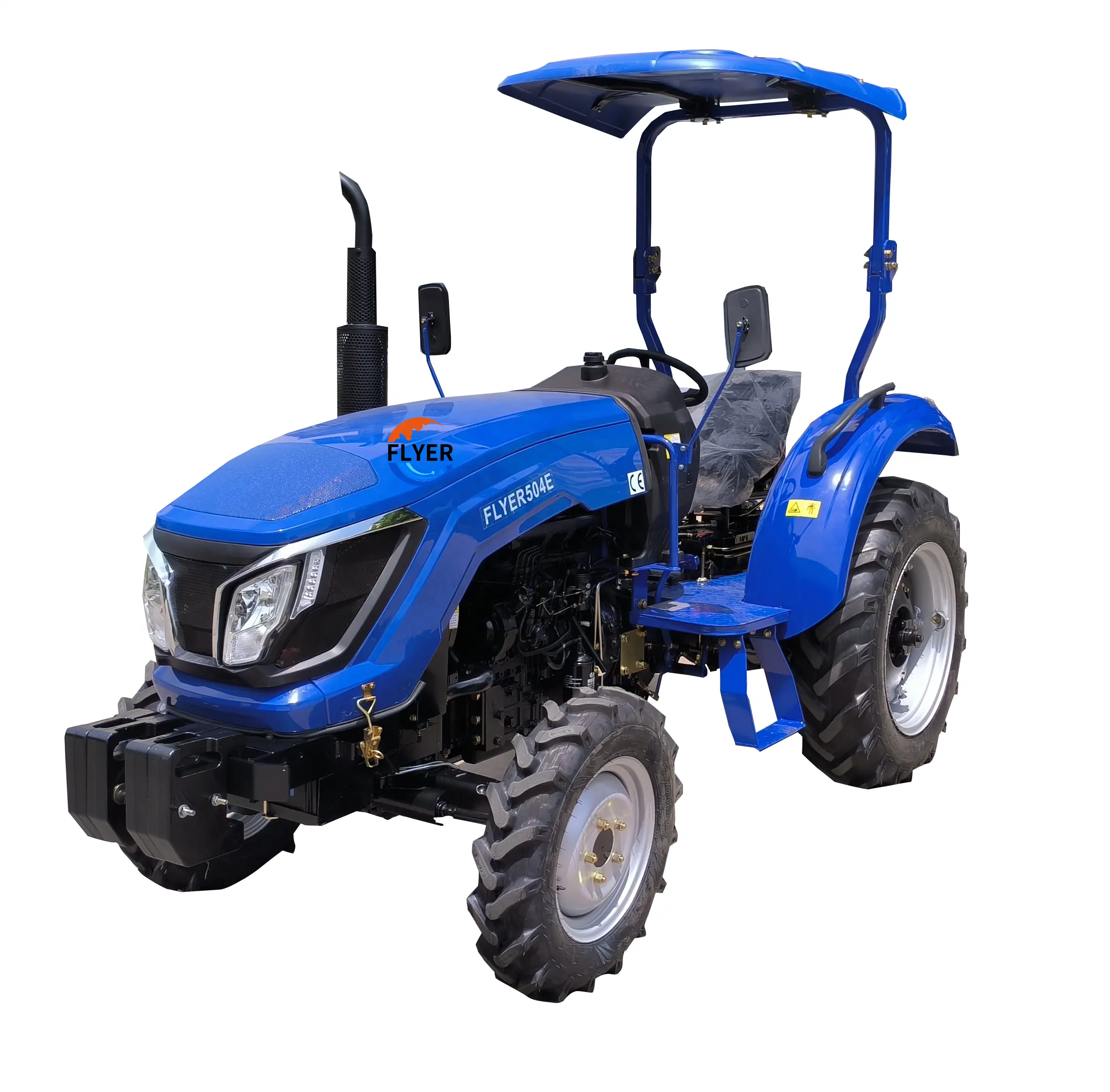 Высокое качество 50 л.с. 60 л.с. сельскохозяйственные средние тракторы для продажи