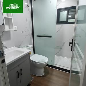 Prix Usine – Maison Conteneur Préfabriquée 20ft 40ft Entièrement Meublée, Extensible, Idéale <span class=keywords><strong>pour</strong></span> Bureau, Camping – Remise Spéciale - Product Image 6