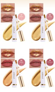 MLM Customized 24K Gold Burst Lip Mask Peel Off Lip Gloss Waterproof Long Lasting Non-Stick Cup High Pigment Vegan Lip Stain - Product Image 4