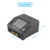 Chargeur de batterie intelligent ToolkitRC M6DAC V2 200W AC/800W DC Entrée 65W Sortie de charge rapide