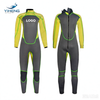 Combinaison de plongée en néoprène respirante et imperméable pour homme avec logo personnalisé 3,0 mm pour la plongée, le surf, la voile et le canot