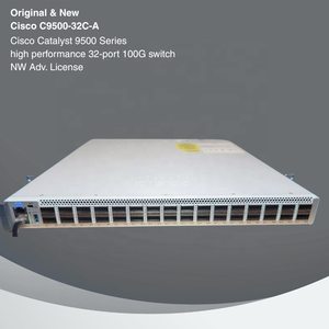 C9500-32C-A Nouveau commutateur Ethernet entièrement géré Catalyst 9500 à 32 ports 100G avec prise en charge de double alimentation (Double PSU) Commutateur de cœur C9500-32C-A - Product Image 2