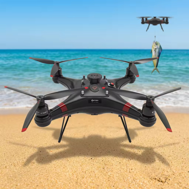 Poseidon 480 Pro 2 4K Camera 3KG Payload One-click Air Drop IP66 Saltwater-Proof Self-floating Design Professional Fishing Drone