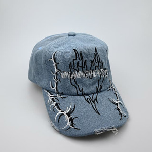 Cappello da Baseball a tesa curva Vintage con Logo personalizzato stile lavato stile stile stile stile stile stile stile stile stile stile da Baseball Streetwear Golf all'aperto cappelli da papà in difficoltà - Product Image 2