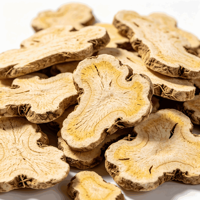 Rhizome d'Atractylodes Blanc Brut Non Transformé en Vrac, Herbe Médicinale Chinoise pour la Formulation de Suppléments sous Marque Privée
