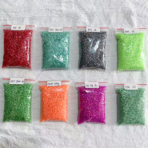 Hisenlee 100G カラフルな砕いたガラス不規則な石チャンキーシークイン虹色のフレーク DIY エポキシ樹脂クラフト愛 <span class=keywords><strong>2</strong></span>-4MM 手作り - Product Image 5