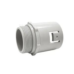 Waterproof and Moisture Proof As/nzs 2053 Electrical Conduit Pipe Part Adaptor Connector Pvc Conduit Fitting