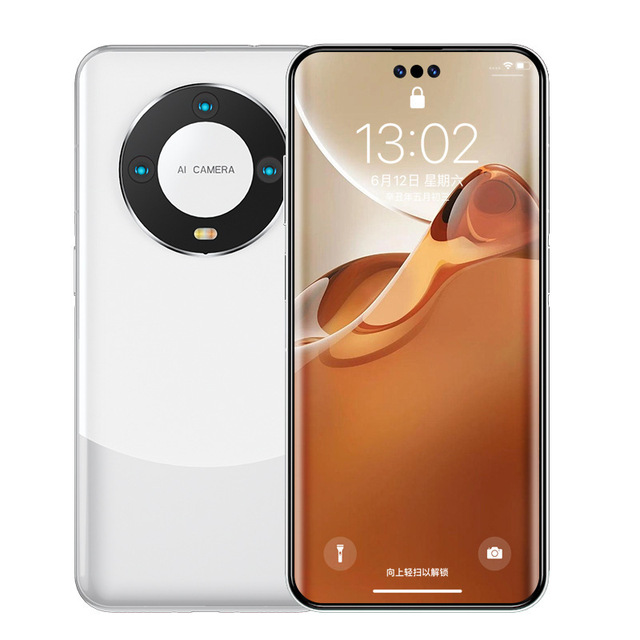 Hot-Selling Brand New Original Mate60Pro 5g Smartphone 16Gb 512Gb 8/10 Core Dual Sim Phone 7.3inch Android 13 Phone
