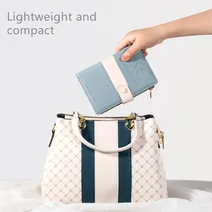 Bán buôn tùy chỉnh PU da da chủ thẻ du lịch ví thăng hoa Bìa hộ chiếu khoảng trống - Product Image 3