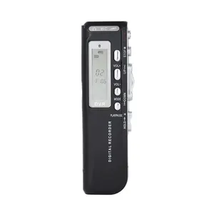 Micro Digital Voice Activated Recorder Dictaphone Long Distance Audio Recording MP3 Player Noise Reduction WAV Record