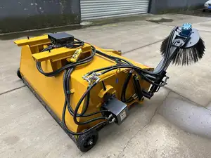 High Efficient Hydraulic Road Sweeper Cleaning Street Sweeper Forklift Sweeper
