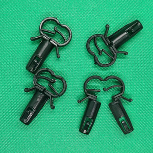 C Shape Wire Harness <b>Clip</b> 19mm X 22mm X 10mm Nylon Automotive Wiring Divider Cable Tray <b>Clip</b> - Product Image 3