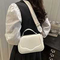 Sac à bandoulière tendance en cuir PU pour femme – Polyvalent et élégant, idéal pour les trajets quotidiens