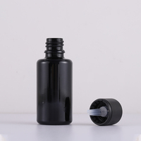Offre Spéciale 10ml 15ml 20ml 30ml 50ml 100ml verre noir UV protection huile essentielle bouteille pulvérisation bouteilles