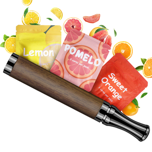 Pomelo Acier Inoxydable Noir Pendentif Soulagement De La Congestion Arrêter De Fumer Tube <span class=keywords><strong>Huile</strong></span> <span class=keywords><strong>Essentielle</strong></span> Coton Mèche <span class=keywords><strong>Allergie</strong></span> Fruits Inhalateur Nasal - Product Image 2