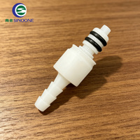 Raccord à Encliquetage 3/16'' en Plastique, Connecteur Rapide pour Liquides, Joint Pneumatique Rapide, Connecteur de Tuyau Liquide