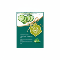 ENTEL (concombre) _ fabriqué en corée, soins de la peau à domicile, masque pour le corps, cosmétique, beauté du visage, feuille de Mascarillasl, coréen