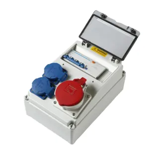 Pinji IP66 Waterproof Portable Distribution Box with Plug Socket for Mini Terminal 300*520*160