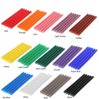 Bâtons de colle chaude et bâtons de colle silicone 11 mm, bâtons de colle pailletée