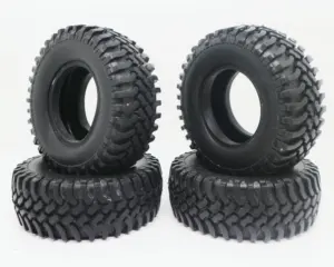 Оригинальные 100 мм резиновые шины 1,9 дюймов колеса шины для 1/10 TRX-4 осевой SCX10 90047 D90 D110 TF2 RC Запчасти для гусеничного автомобиля аксессуары