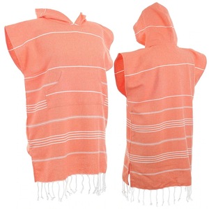 Serviette de plage turque à capuche parfaite pour l'été <span class=keywords><strong>Poncho</strong></span> avec doublure <span class=keywords><strong>en</strong></span> tissu éponge Maillot de bain Cover-Up pour la plage ou la piscine - Product Image 5