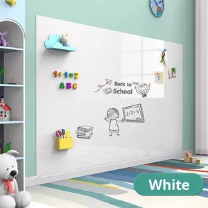 चुंबकीय घरेलू दीवार स्टिकर पूरे रोल ब्लैकबोर्ड व्हाइटबोर्ड थोक मोटी कागज स्टिकर सजावट सामग्री कागज - Product Image 2