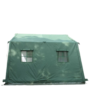 Robustes Canvas-Katastrophenhilfezelt, wasserdichtes großes Flüchtlings-Notfall- und Überlebenszelt für den Außenbereich - Product Image 3