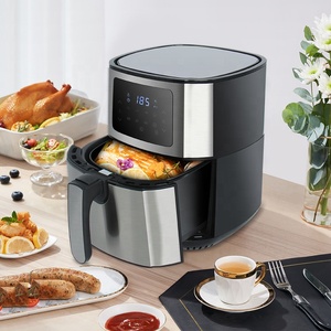 5.6L Digital Touch Screen <b>Control</b> Knob Automatic Free Air Fryer Without Oil Air Fryer Without Oil 5.6L Digital Touch Screen Cont - Product Image 3