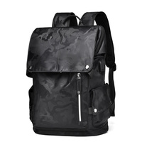 Sac à dos professionnel imperméable en tissu Oxford avec port USB pour homme, idéal pour l'université, le bureau, l'école, avec motif lettres, sac de voyage pour ordinateur portable