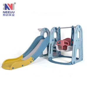 Set Giochi <span class=keywords><strong>da</strong></span> <span class=keywords><strong>Giardino</strong></span> per Bambini NEEUU LY-2002 in Plastica PE Multifunzione con <span class=keywords><strong>Altalena</strong></span> <span class=keywords><strong>e</strong></span> <span class=keywords><strong>Scivolo</strong></span>, Capacità Sotto i 100kg per <5 Utenti - Product Image 2