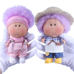 Nueva Muñeca Española Mia de 18 cm, Muñeca de Vinilo, Lindas Figuras, Cabello Rizado Ruso, Muñeca Rubia con Piel Negra, Regalos DIY para Niñas - Product Image 1