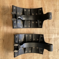 Camions lourds Shacman Delong avec nouveau système d'essieu arrière HD MAN Series, ensemble de plaquettes de frein à tambour de 410 mm en fonte HD90149340093
