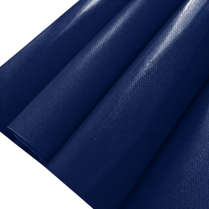 Tissu en polyester enduit de PVC bleu, imperméable, de qualité alimentaire, tissé, lourd, uni, teint, 680 g/m², pour bâche extérieure - Product Image 6