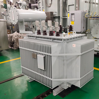 Transformador de Distribución de Energía Trifásico Sumergido en Aceite HENTG Iec de 100 kVA, 200 kVA, 315 kVA, 250 kVA