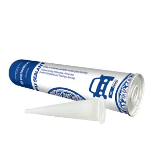 Đen Polyurethane Sealant sửa chữa kính xe không thấm nước PU Sealant 600ml