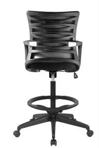 Luxury Conference Commercial Mid Back Nylon Base Swivel Computer <strong>Desk</strong> Office Mesh Drafting <strong>Chair</strong> - Product Image 4