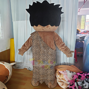 Costume de mascotte garçon imprimé léopard Design de mascotte commercial pour la promotion du carnaval et de la fête - Product Image 4