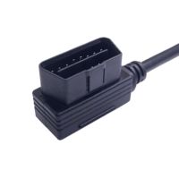 16 pines macho derecho a hembra Y CABLE obd2 obd-ii macho y cable divisor OBD para Escáner de diagnóstico OBD2