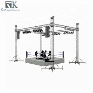 Structure de scène en aluminium argenté carrée 290x290mm pour DJ, concerts et événements en extérieur - Product Image 3