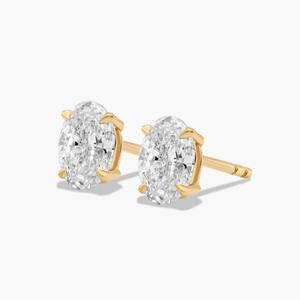 Sparkling 925 Sterling Silver Moissanite Diamond <b>Stud</b> <b>Earrings</b> Luxury Women's Jewelry Anniversary Birthday Wedding Gift Timeless - Product Image 1