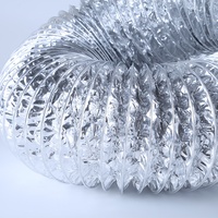 Tuyau d'air en aluminium flexible pour climatiseur portable en PVC