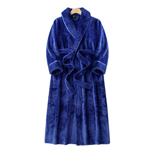 Camicia <span class=keywords><strong>da</strong></span> <span class=keywords><strong>notte</strong></span> termica dimagrante coppia in velluto Extra Large <span class=keywords><strong>da</strong></span> donna accappatoio ispessito caldo solido pigiama Logo anteriore - Product Image 6