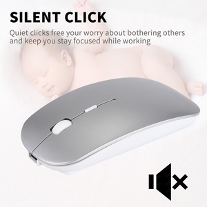 <span class=keywords><strong>Amazon</strong></span> ventas en silencio recargable 2,4 GHz <span class=keywords><strong>Bluetooth</strong></span> 4,0 inalámbrico <span class=keywords><strong>Mouse</strong></span> Dual modo ratón - Product Image 6