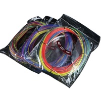 Vente en gros, ligne de pêche tressée haute résistance 100M, 16 brins, résistante à l'usure, avec âme en PE, multicolore, pour la pêche en mer