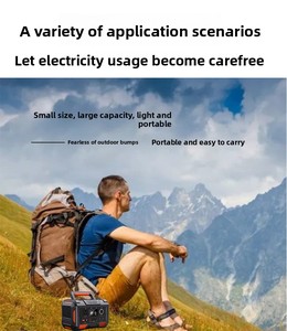 300W/5000W Solar Generator Station Pure Sine Wave Lithium Ion Battery MPPT Controller Jump Flashlight Car A3 Portable Power Stat - Product Image 4