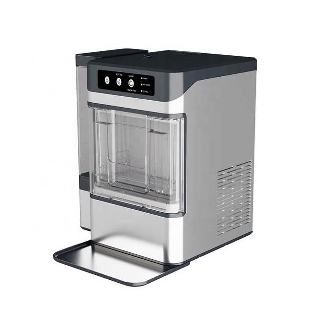 Ice Maker for Home or Office Use Self-cleaning Gold Nugget Ice Maker with 3L Side Water tank