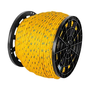 CAJA 20 Kilos de cuerda de polipropileno amarilla de 11 mm, rollo de 20 kg - Product Image 1