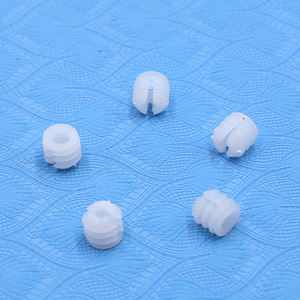 Raccords de connecteur de meubles M6 * 10mm Inserts de <span class=keywords><strong>goujon</strong></span> Panneau Joint de dilatation Écrous de connecteur Écrous pré-insérés en plastique pour chevilles - Product Image 5