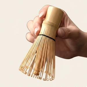 Fouet à matcha en bambou naturel fait main, écologique, avec logo personnalisé, vente en gros d'usine, prix abordable - Product Image 3