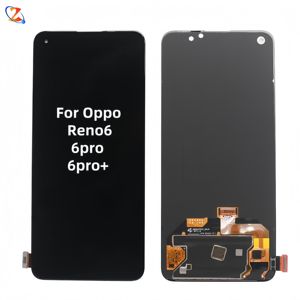 หน้าจอแท้ 100% ผ่านการทดสอบ สำหรับ Oppo Reno6 6pro ชุดประกอบหน้าจอ <span class=keywords><strong>Reno6pro</strong></span>+  จอ LCD ระบบสัมผัส OLED ความละเอียดสูง - Product Image 1